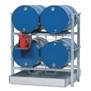 Multicolor Oil Drum Storage Pallet